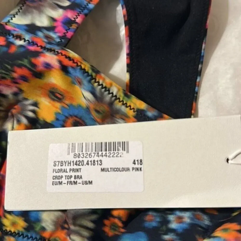 Stella McCartney floral Bikini top multicolored M
